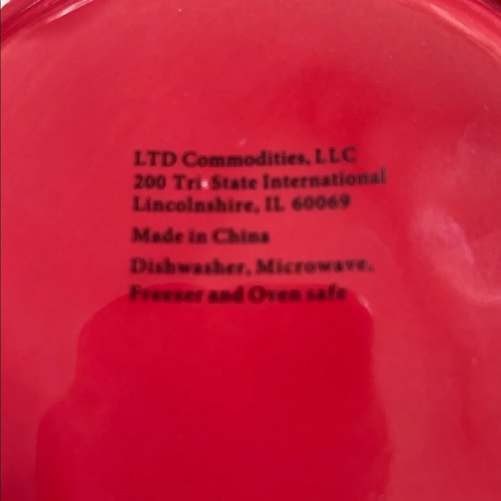 LTD Commodities Red Ceramic Baked Brie Dish - Picture 3 of 7